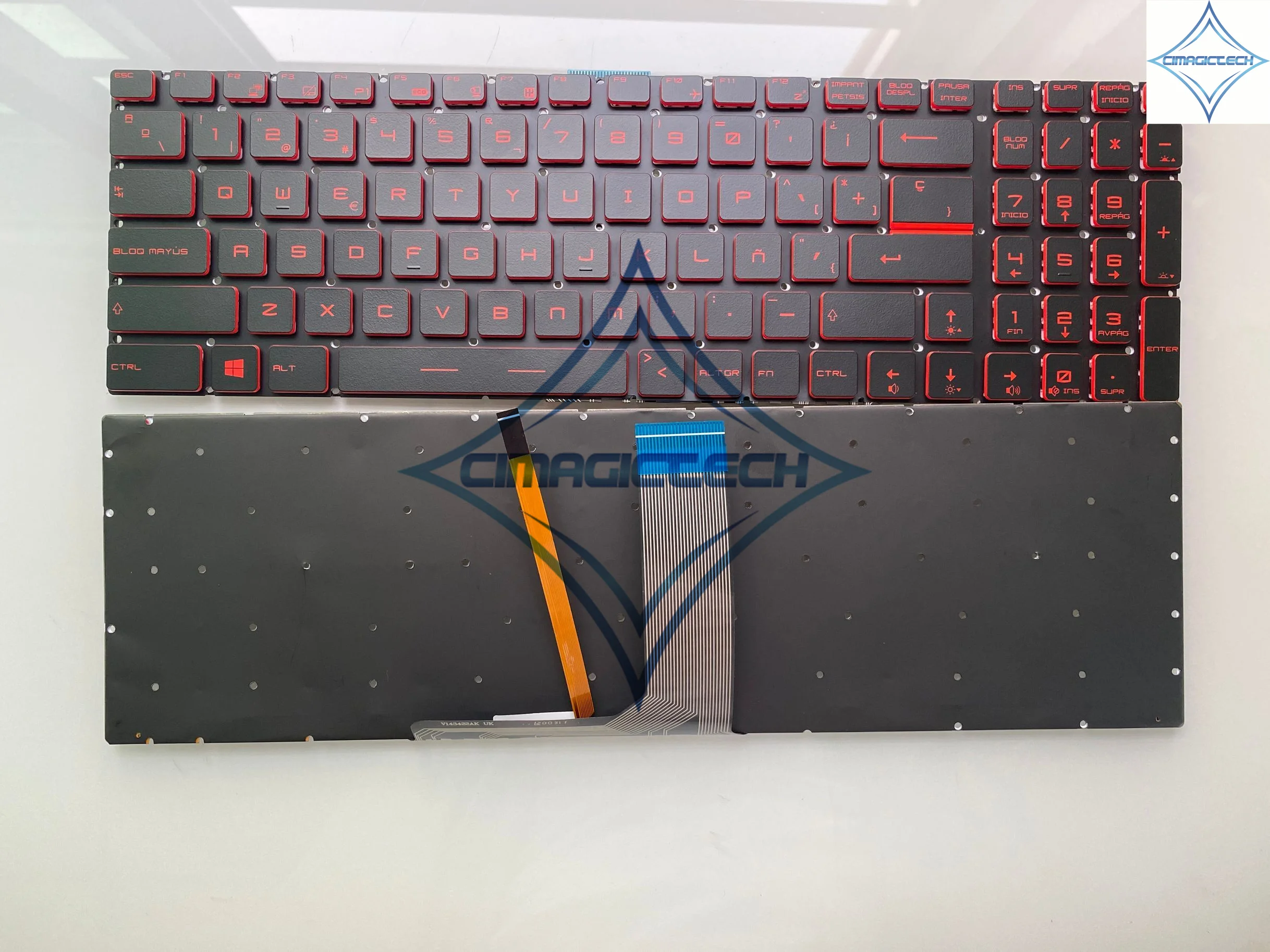 Новая клавиатура SP LA с испанской и русской раскладкой для MSI GT62 GT72 GE62 GE72 GS60 GS70 GL62 GL72