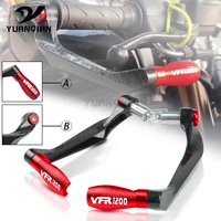 motorcycle handlebar grips guard brake clutch levers handle guard protector for honda vfr1200 vfr1200f vfr 1200 2010 2016 2015
