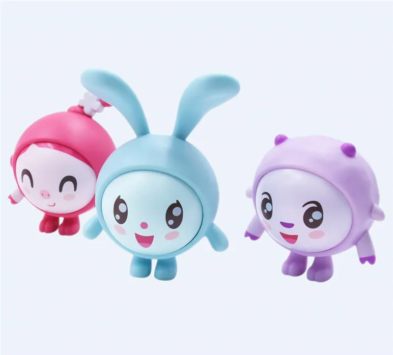 Русская мультяшная игрушка Детские игрушки Riki фигурки кролик панда Куклы