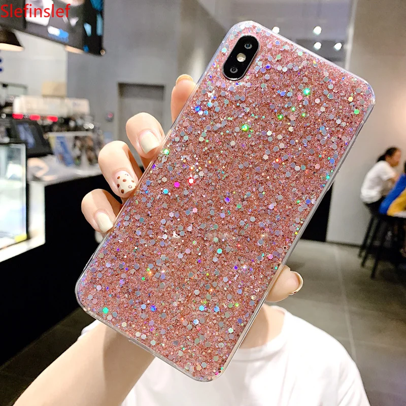 Чехол с блестками для Huawei Nova 6 5 5i 3i 3 4 P30 P20 Lite Mate 30 20 Pro Honor 20s 8X 10 9|Бамперы| |