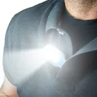 Уличный спортивный велосипедный светильник с клипсой, светодиодная лампа для одежды, магнитный светильник для бега, прогулок, велоспорта, Ночной светильник с встроенной батареей #245915