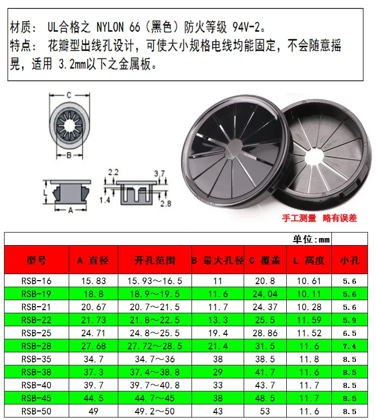 Заглушка от пыли черная пластиковая крышка с пряжкой для настольного кабеля 1 шт.