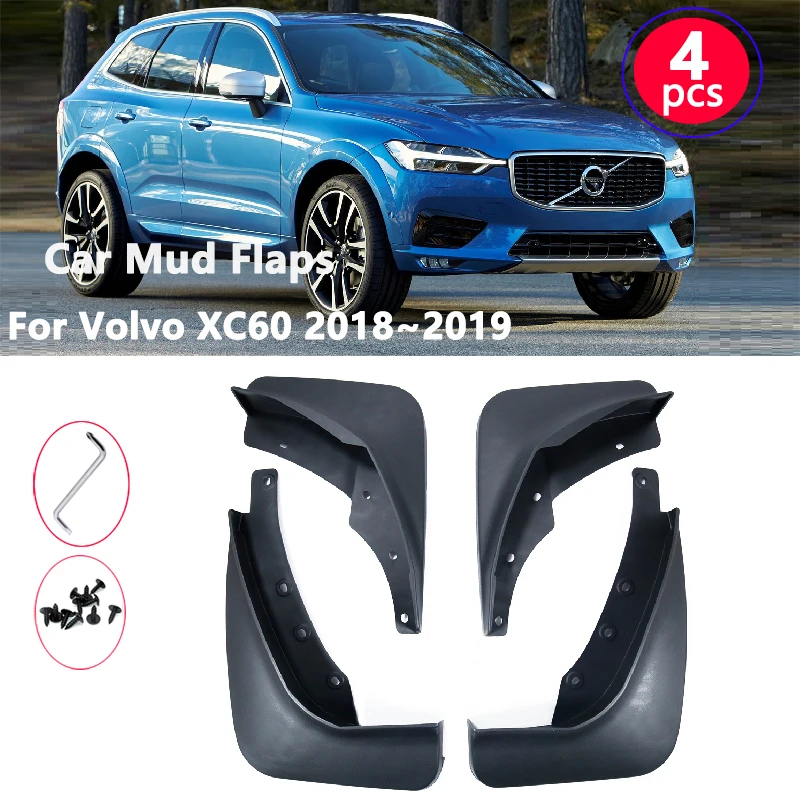

OEM фитинг автомобиля Брызговики для VOLVO XC60 2018-2019 Брызговики 2018 2019 Брызговики брызговиков