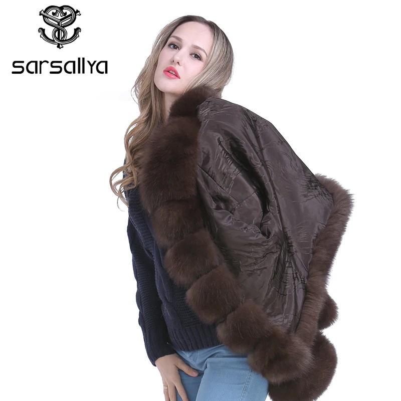 Sarsallya новые модные натуральным лисьим мехом джинсовая куртка женская Лиса Мех пальто парка кролика рекс Мех внутри зимняя куртка высокое качество