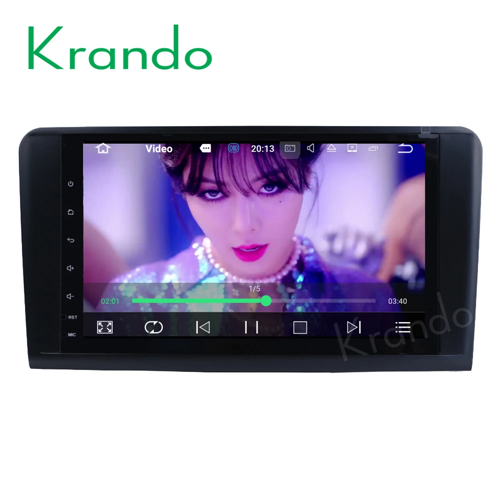 Автомагнитола Krando 9 дюймов (без dvd) Android 10 0 gps-навигация для benz GL X164 ML W164 ML300 ML320 ML350