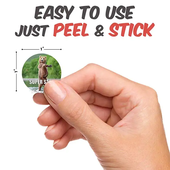 500 искусственные животные забавная наклейка наклейки для награждения учеников