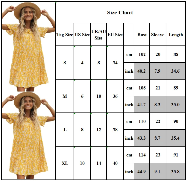 

Women Ladies Short Sleeve Loose Mini Dress Summer Casual Beach Holiday Sundress
