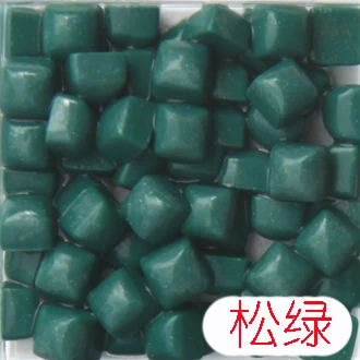 8 600 шт., мозаичная плитка Glary Jade, сделай сам, мозаичные камни, смешанные цвета, квадратные материалы для детей/детей, 0,58*0,58*0,4 см - Цвет: 8