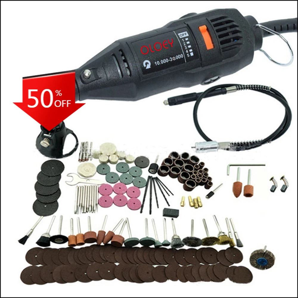 

180W Electric Dremel Mini Drill Electric Drill orbital polisher Rotary Tool grinder Mini-mill Grinding Machine
