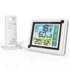 Метеостанция для использования в помещении и на улице беспроводной цифровой Термогигрометр Измеритель температуры и влажности монитор погоды Часы с гигрометром