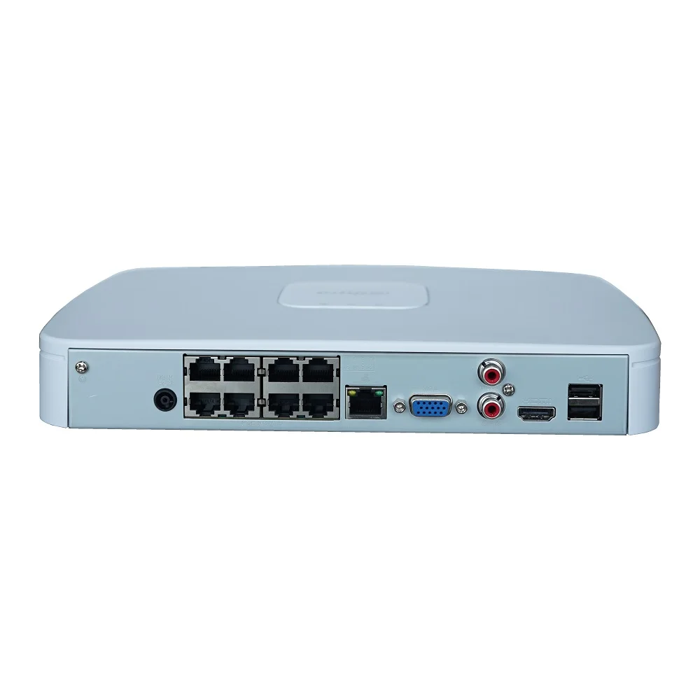 Сетевой видеорегистратор Dahua 4K H.265 с питанием по Ethernet для IP камеры сетевой