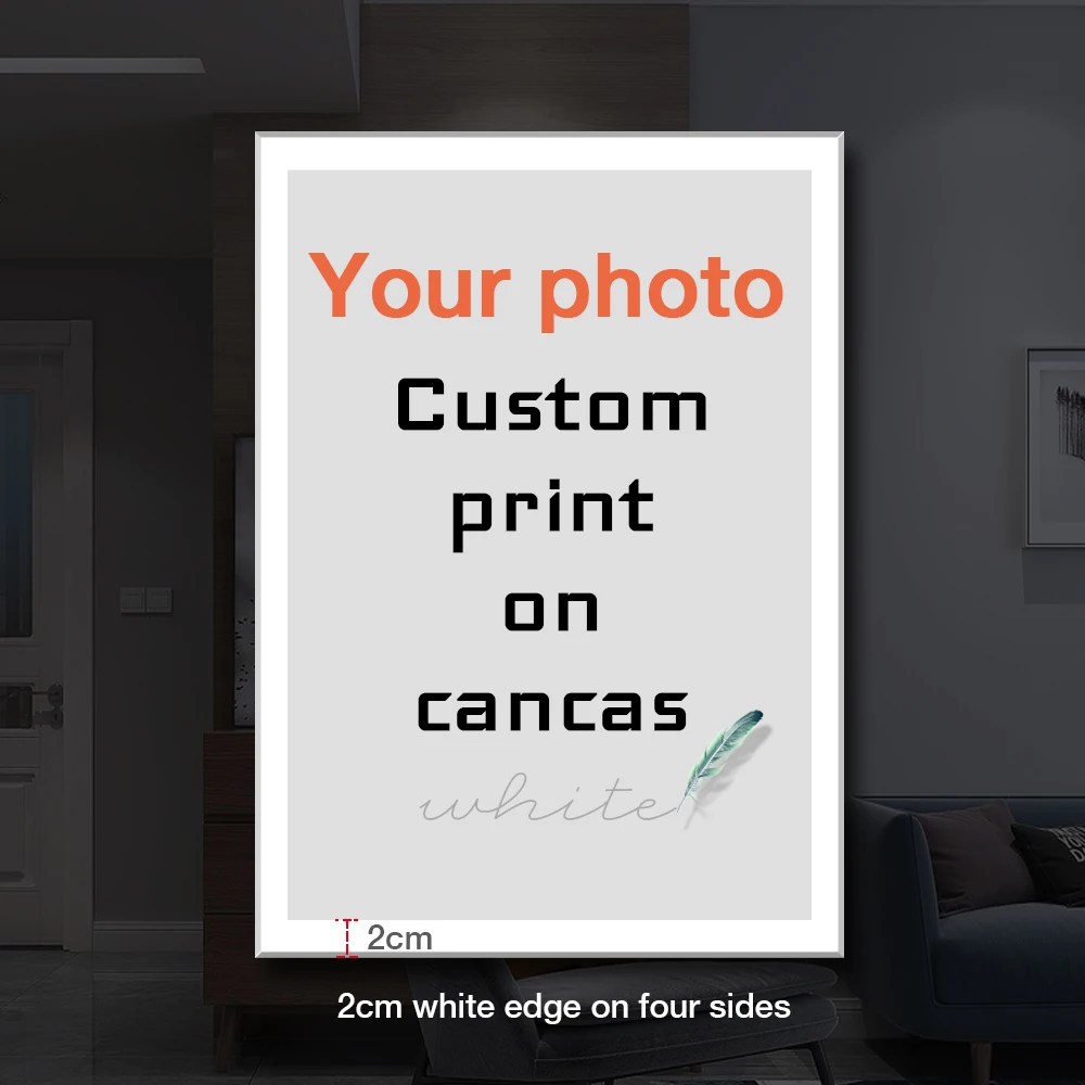 Sunsfun холст для картины на индивидуальный заказ печать ваших фотографий холсте