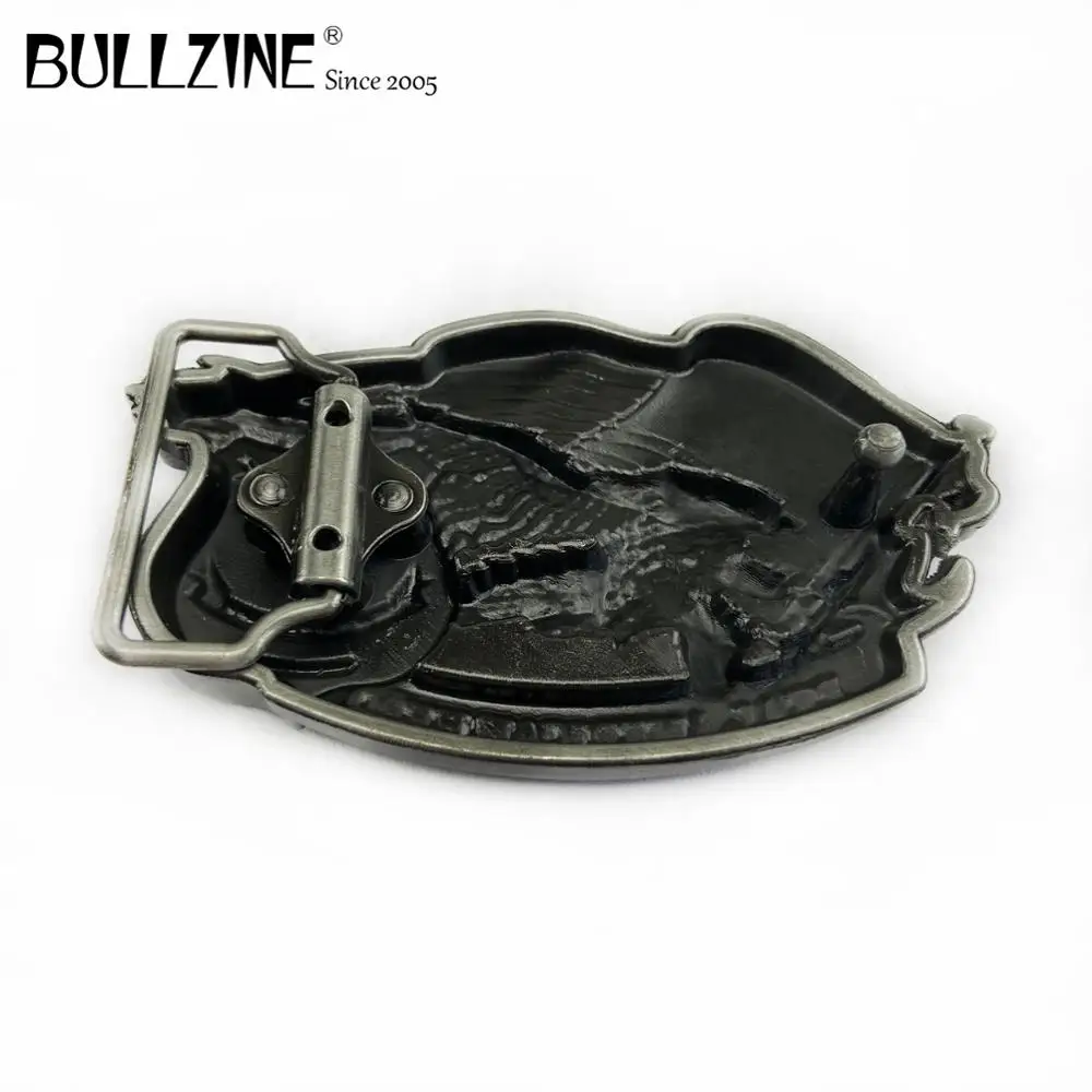 В Bullzine оптом с американским флагом охранника пряжки ремня оловянной отделкой