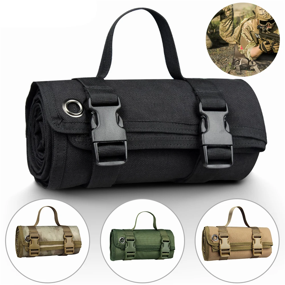 Водонепроницаемый тактический коврик для стрельбы легкий нейлоновый тканевый