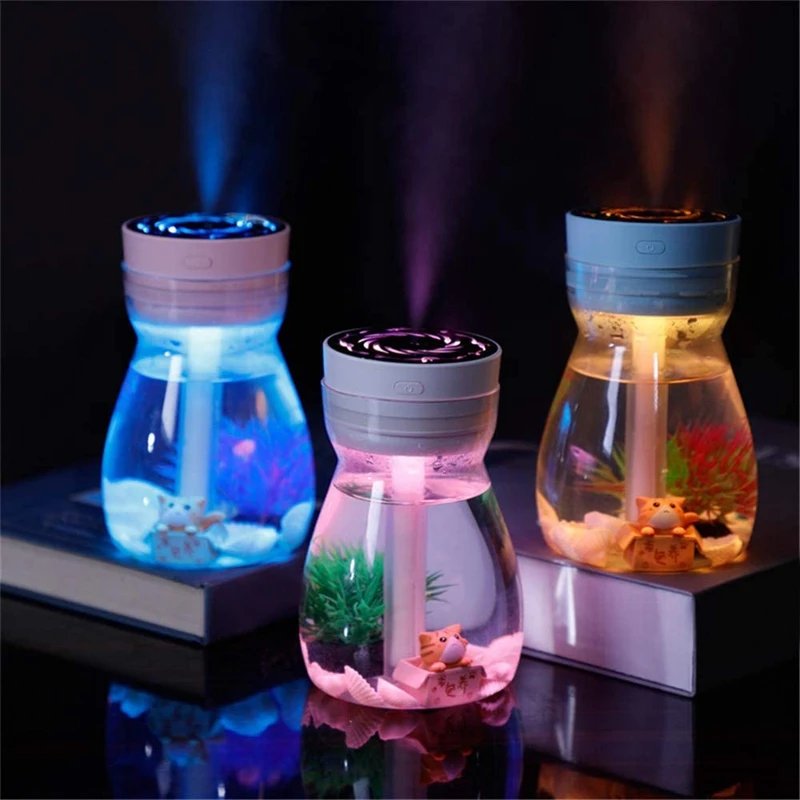 

Micro-Landscape Humidifiers, Mini Humidifier,Air Humidifier,Cool Mist Humidifiers for Car Bedroom Office Desk