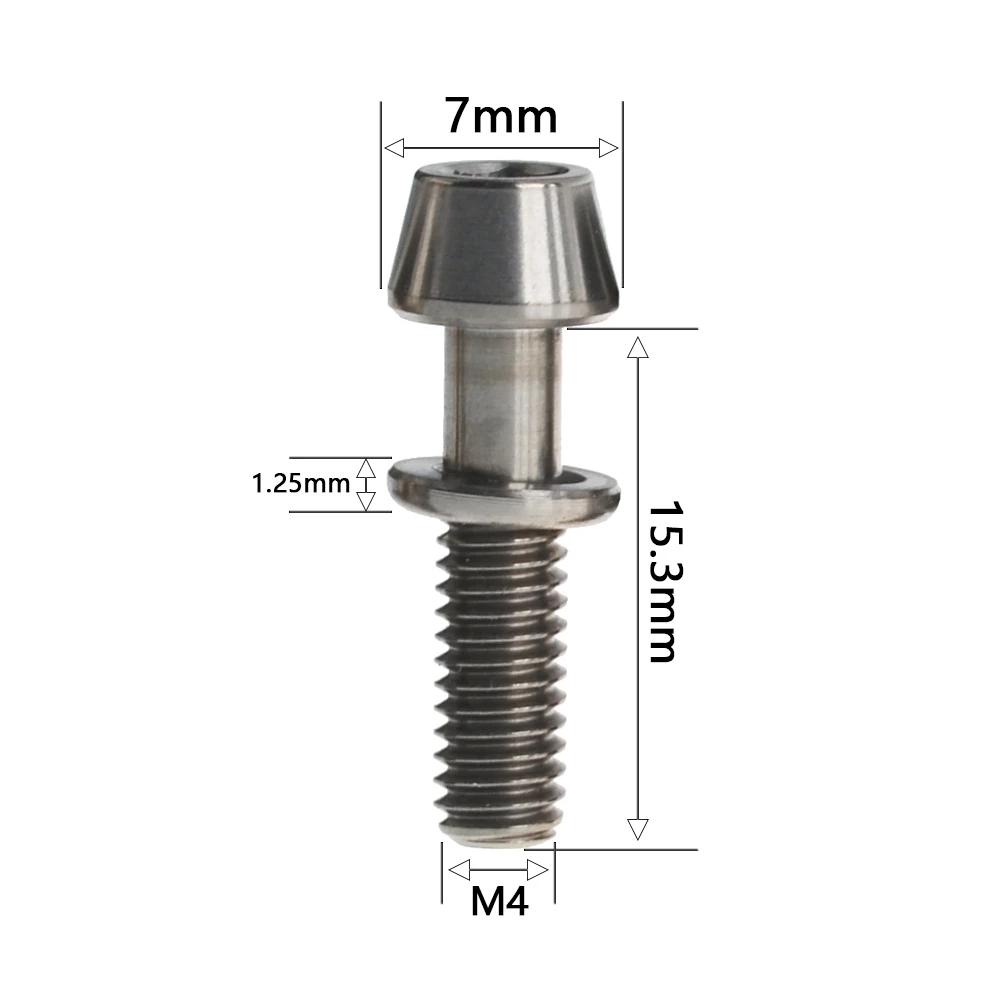 7 шт. шестигранные титановые винты с шайбами для велосипеда | Обустройство дома