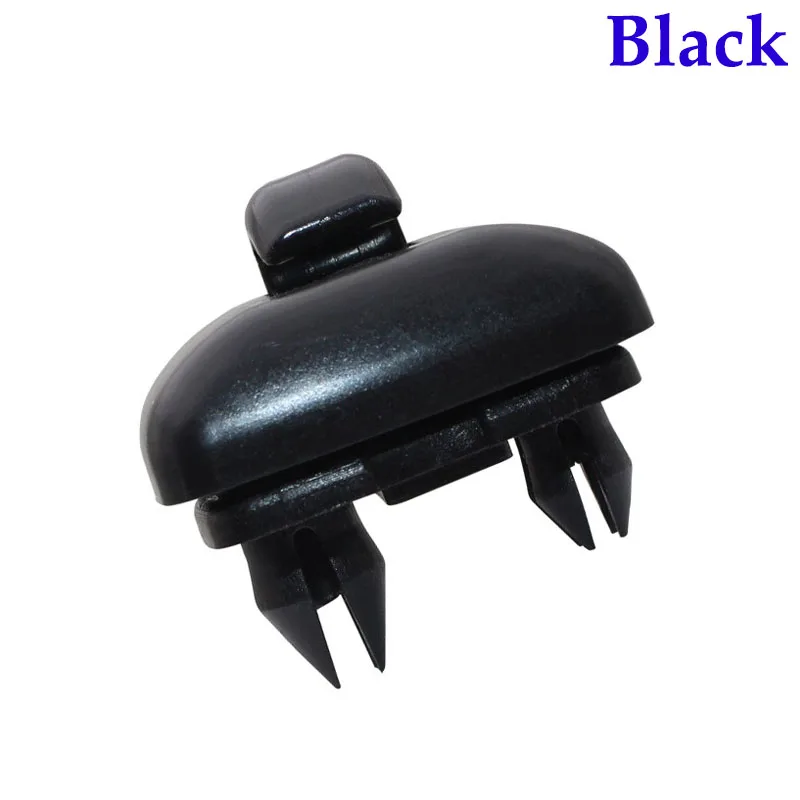 2 шт. 8U0857562A 6R0857561Y20 автомобильный солнцезащитный козырек фиксатор крючок Черный