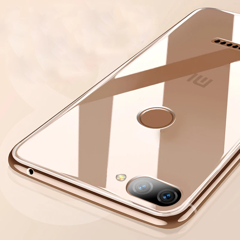 360 прозрачные силиконовые чехлы для мобильных телефонов Xiaomi Redmi 6/6A/Pro мягкие