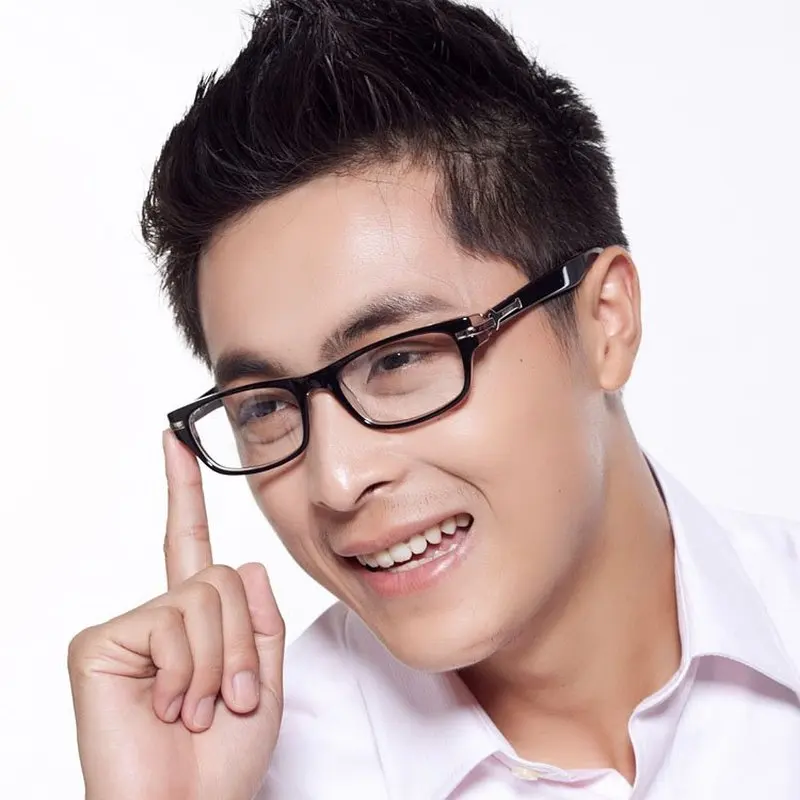 2019 Бесплатная доставка мужские модные ацетатные очки полноразмерная оправа