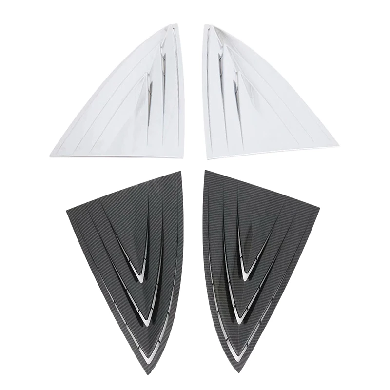 

1 Pair of ABS for 2019 Tesla Model Rear Window Shutters Model 3 Shutters