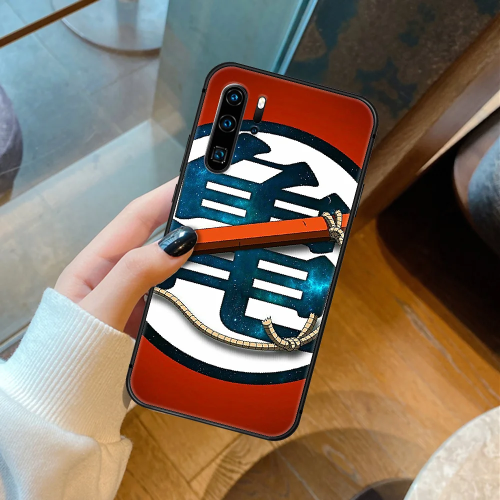 

D-Dragone Balls Goku Saiyan Anime Phone Case For Huawei P Mate 10 20 30 40 Pro Lite Smart 2019 2021 black Shell Luxury Back