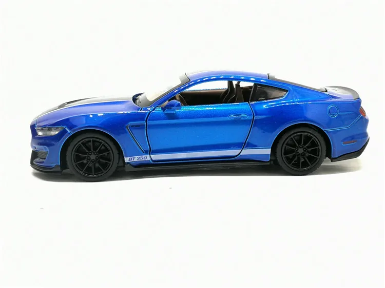 1:32 Ford Cobra Mustang литье сплава Модель автомобиля открытая дверь металлическая имитация детская Игрушечная машина