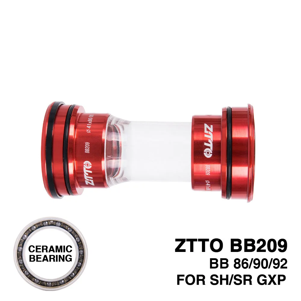 ZTTO MTB шатуны для шоссейного велосипеда части оси BB GXP 22 мм 24 BB209 BB92 BB90 BB86 пресс