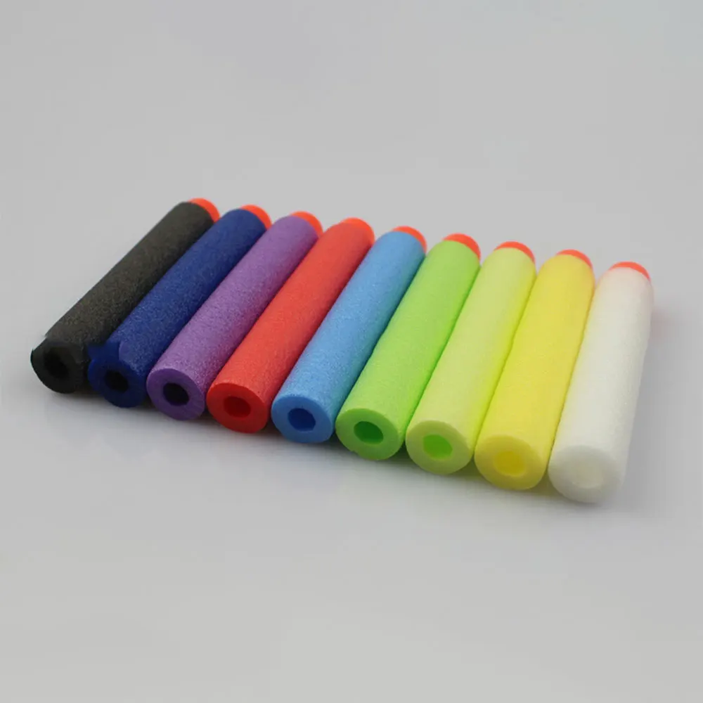 Soft Bullet 14*7.5*1.2cm Tactical Bullets EVA War Game Darts 10pcs 6 Color Children Toy Kids Shooting Supplies Outdoor Tool | Спорт и