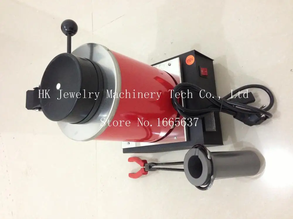 Gold Melting Furnace jewelry diy making Machine with 1 Tong 1 Crucible EURO PLUG CABLE