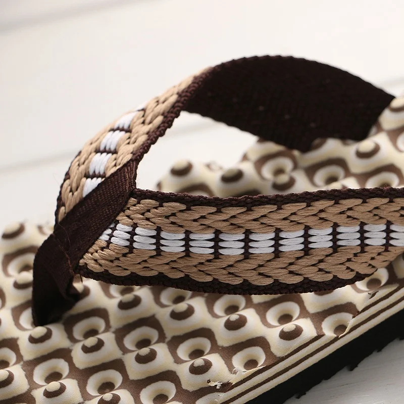 2021 Wholesale Summer Men Flip Flops Bathroom Slippers Men Casual EVA Shoes Fashion Summer Beach Sandals Size 40~44 WS10