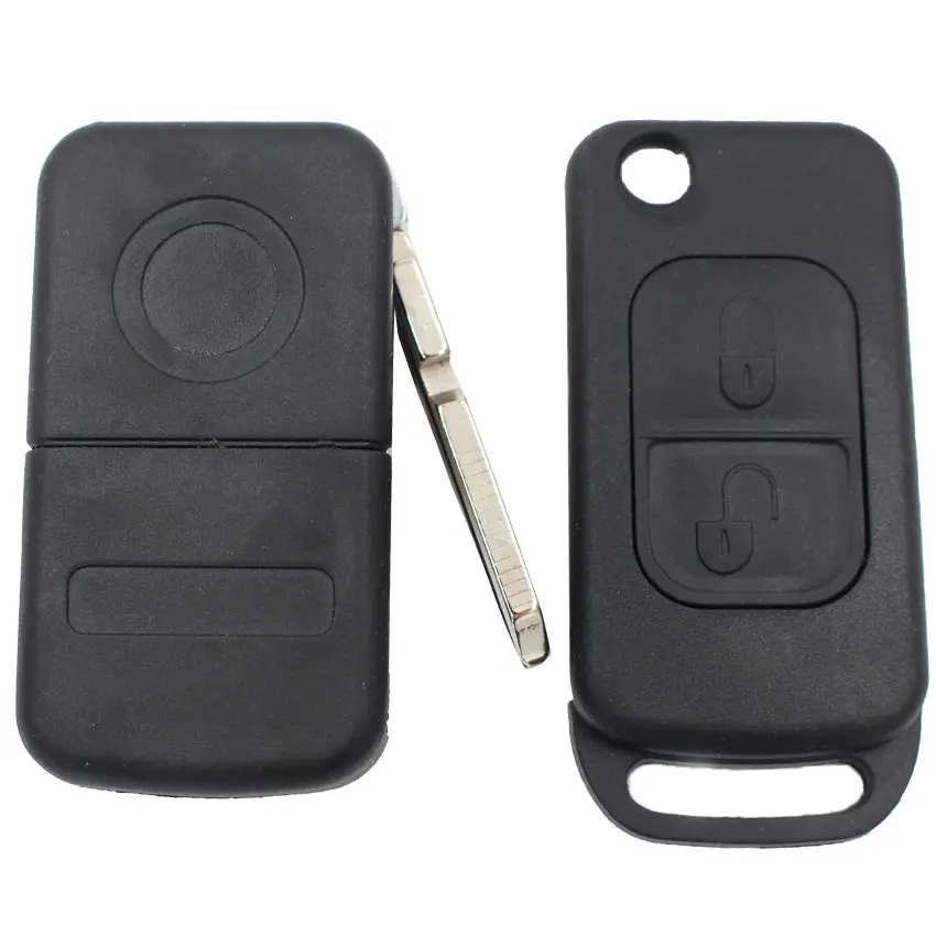 Складной откидной чехол с 2 кнопками и дистанционным управлением для ключей HU39