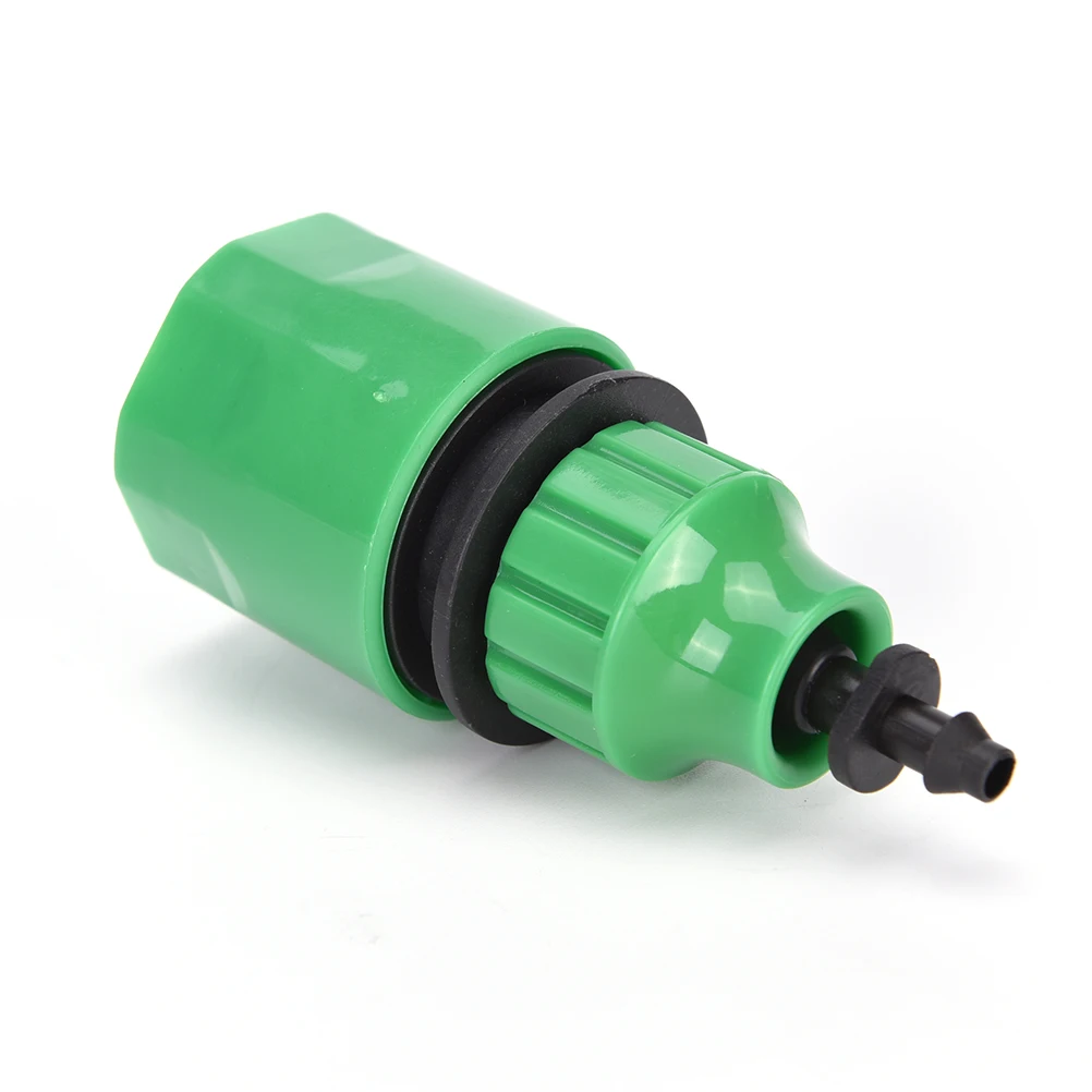 Быстроразъемный адаптер капельной ленты для шланга полива с садовыми