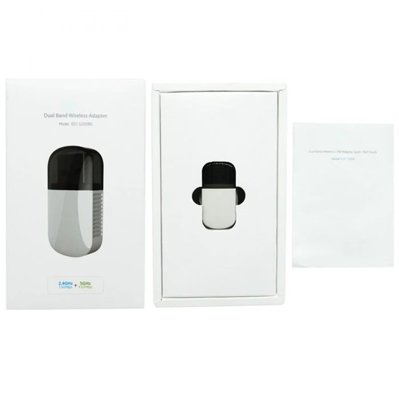 EZC-5200BS Lan USB Ethernet двухдиапазонный 2,4G 5G Мини Сетевой Wi-Fi адаптер WiFi Dongle Bluetooth приемник сетевая карта (art.: 7b188539f) - 7b188539f