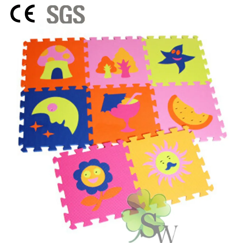 

BUENOS DIAS Environmentally-Friendly Soft Eva Puzzle Baby Play Carpet Healthy Mat For Kids With SGS Passed