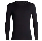 Мужская Базовая рубашка, сезон 2021, среднего веса, шерстяная Базовая рубашка с круглым вырезом и длинным рукавом, американский размер