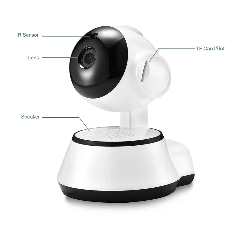 1080P WiFi IP Camera Baby Monitor PTZ Wireless XiaoVV Q6S MiHome App Home Security Two Way Audio Motion Detection Night Vision |