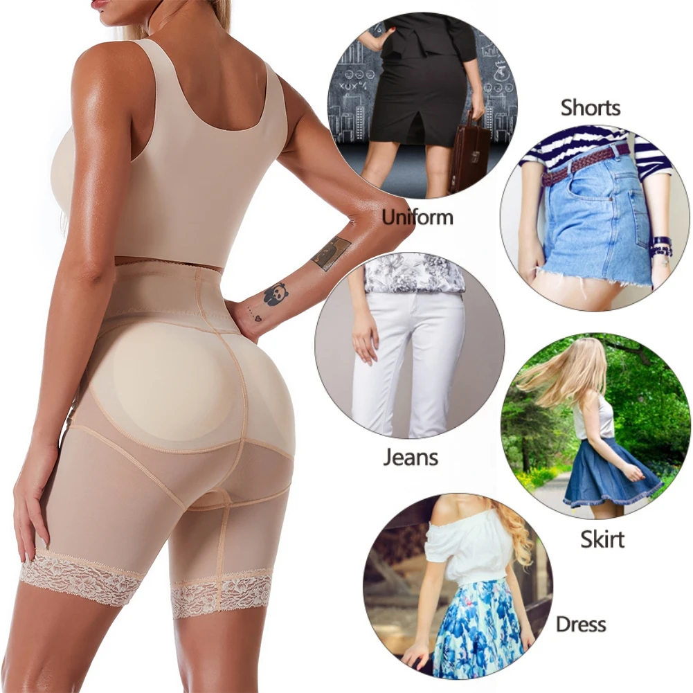 

Women Waist Trainer Slimming Leggings Hip Lift Up Panty Tummy Control Panties Female Underwear