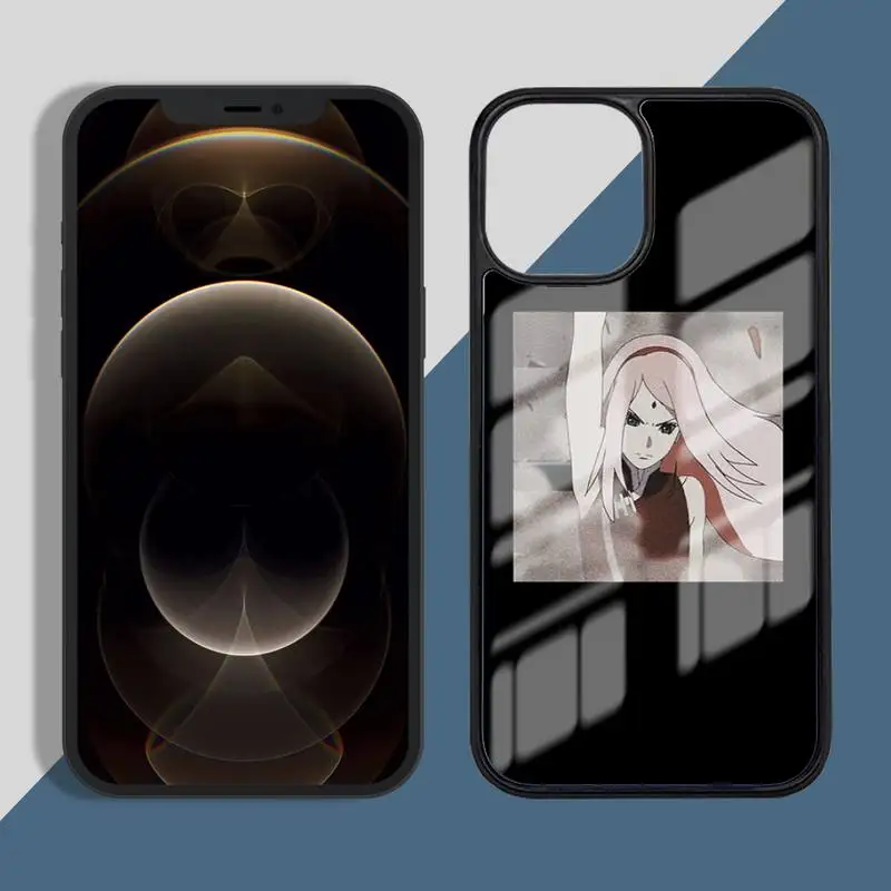 

Naruto anime aesthetic cat design cool Phone Case for iPhone 11 12 pro XS MAX 8 7 6 6S Plus X 5S SE 2020 XR Hard PC