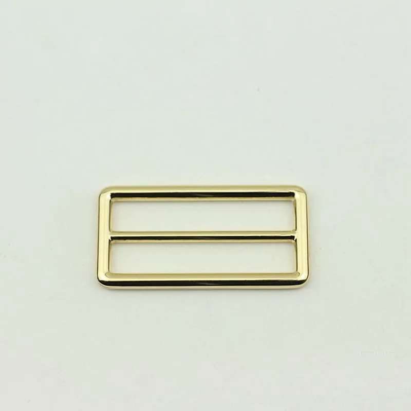 10Pcs Diecast 50mm Tri-Glide Slider Adjust 2 inch Metal Buckles for Backpack Web Strap DIY Bag Belt Leather Craft Accessory