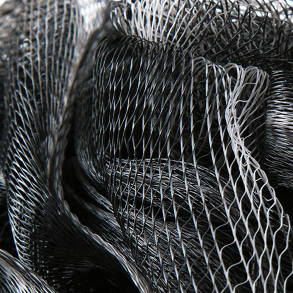 Щетка из натуральной щетины для тела с губкой черного бамбукового угля волокна PE