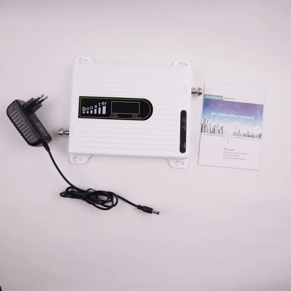 

ZQTMAX 70dB 2G 3G 4G mobile signal booster CDMA850 PCS 1900 Repeater cdma umts lte signal amplifier