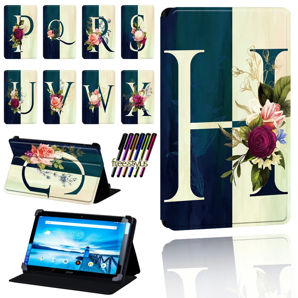 

Чехол с полубуквами для Lenovo Smart Tab P10 10,1 дюйма/P10 LTE 10,1 дюйма, чехол для планшета, кожаный Регулируемый Чехол-подставка, аксессуары для планшета