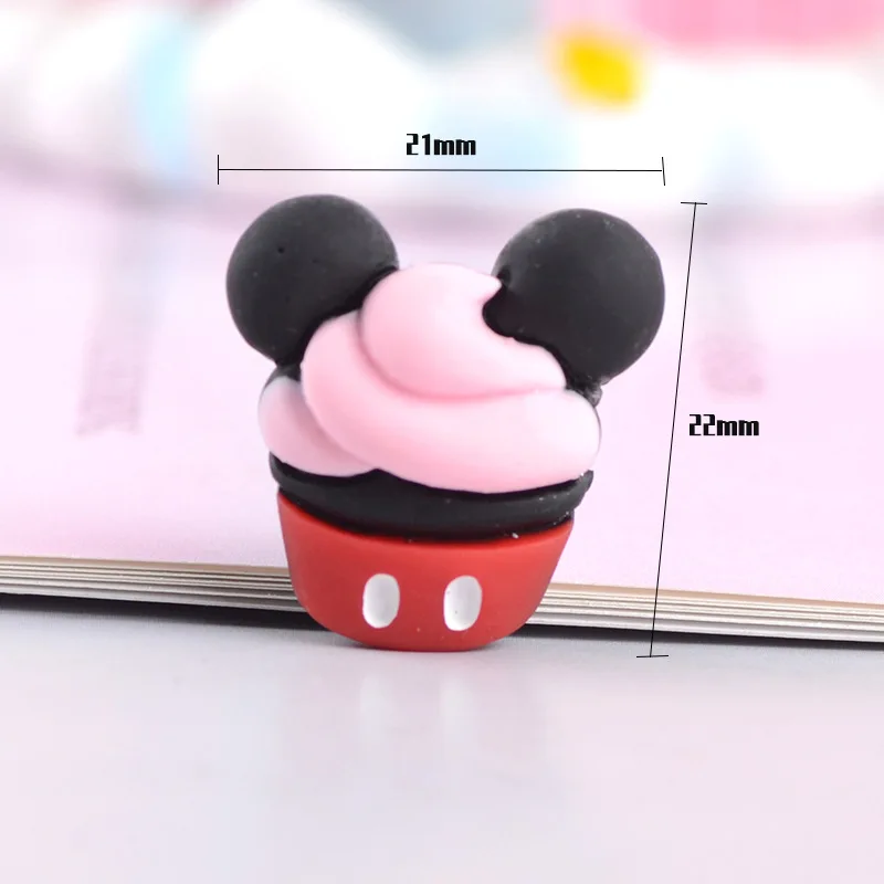Kawaii плоские &quotсделай сам&quot с имитацией Мороженое Торт Смола Кабошоны плоской