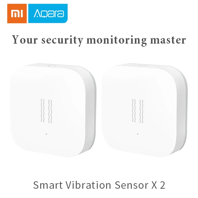 Vibration Sensors 2 Xiao mi Aqara умная камера G2 шлюз версия беспроводной настенный выключатель Умный дом настенная розетка mi датчик двери окна датчик человеческого тела - Цвет: Vibration Sensors 2