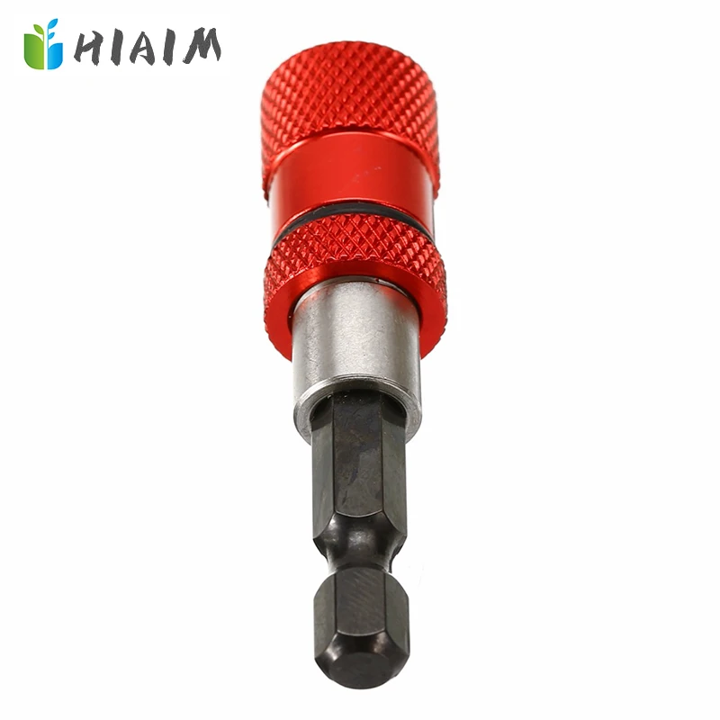 

1pcs 60mm Magnetic Screwdriver Bit Holder 1/4" 6.35mm Hex Shank Hex Shank Drywall Drill Screw Tools Accessories AA