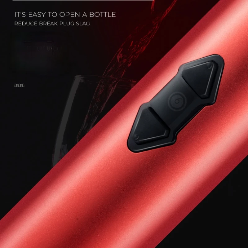 

Wine Corkscrew Electric Household Bottle Opener High-end Screwdriver Rechargeable Automatic Bottle Opener Stainless Steel