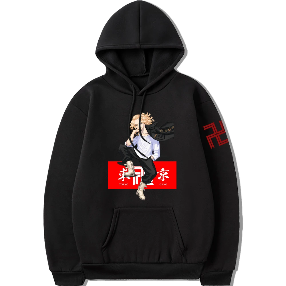 

New Tokyo Revengers Manjiro Sano Hoodie Men's Sweatshirts Anime Mikey Graphic Hoodie for Men Sportswear Cosplay Clothes