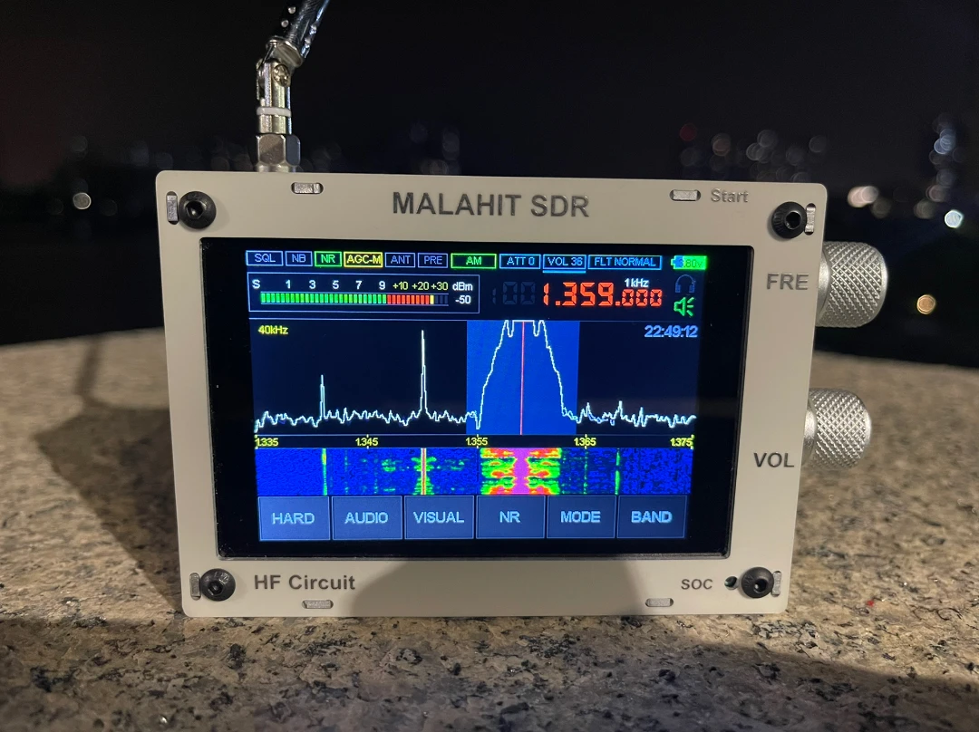 Малахитовая Коротковолновая радиостанция Malahit DSP 3 5 дюйма пресса Sn Любительский