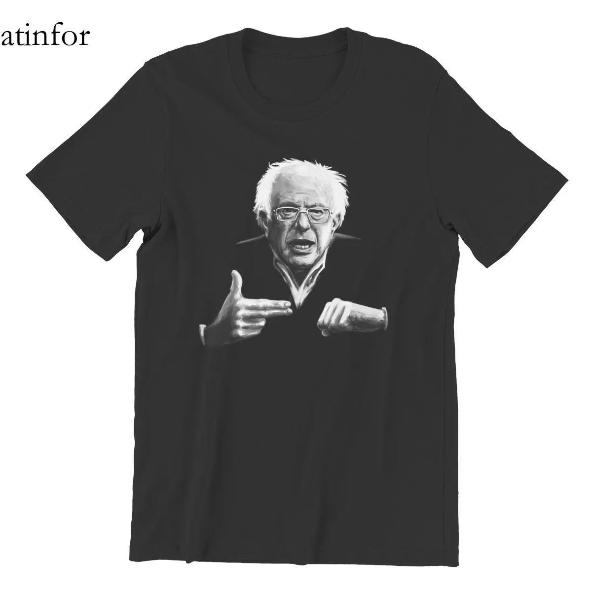 Мужские футболки Берни Сандерс запустить магазин настраиваемый товар забавные