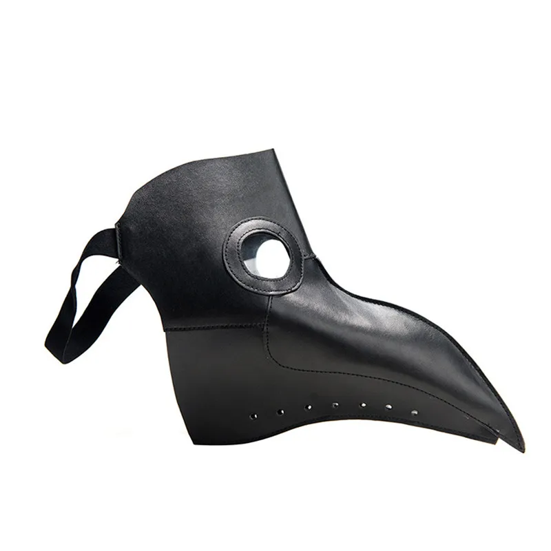 

Funny Plague Doctor Mask Adult Steam Punks Scary Horror Latex Bird Doctor Schnabel Masque Halloween Cosplay Beak Maske Prop